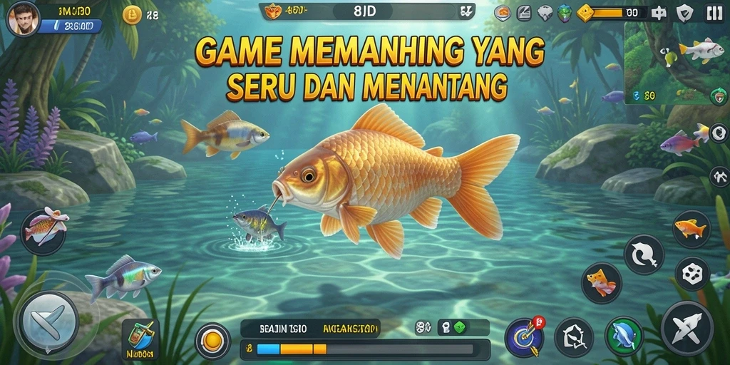 Gambaran gameplay menarik dari <strong>8ID</strong> yang penuh tantangan memancing.