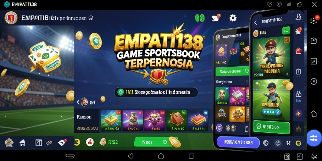 Screenshot gameplay EMPATI138 menunjukkan antarmuka taruhan yang menarik.