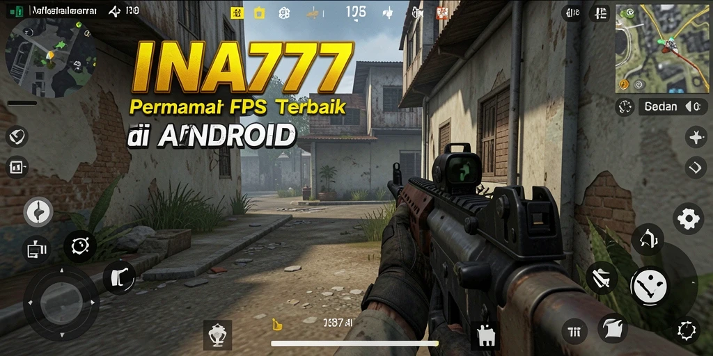 Tampilan utama gameplay INA777 menampilkan aksi tembak menembak yang seru.