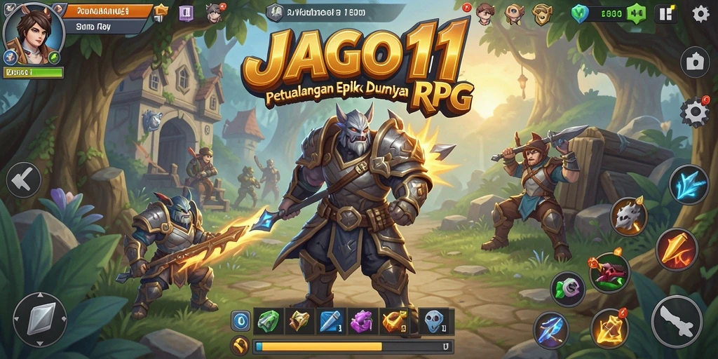 Gameplay menakjubkan dengan grafis RPG yang memukau.