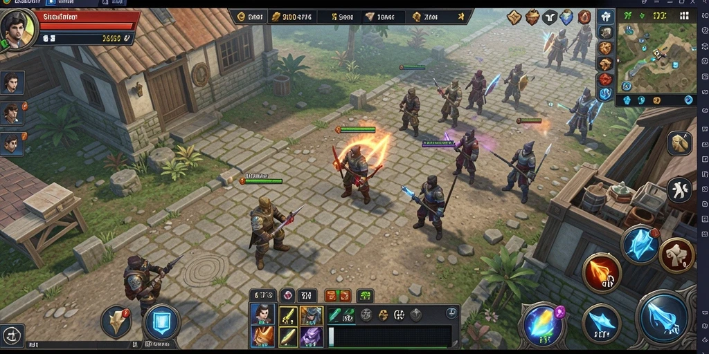 Tampilan menakjubkan dari gameplay SLG yang menyenangkan.