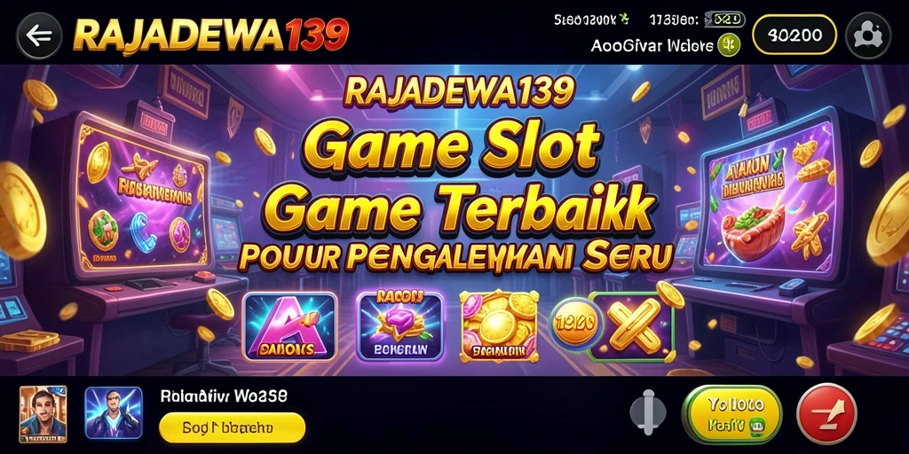 Tampilan gameplay yang seru dan memikat di RAJADEWA138.